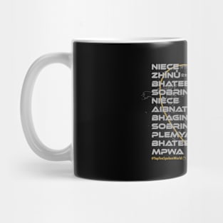 NIECE: Say ¿Qué? Top Ten Spoken (World) Mug